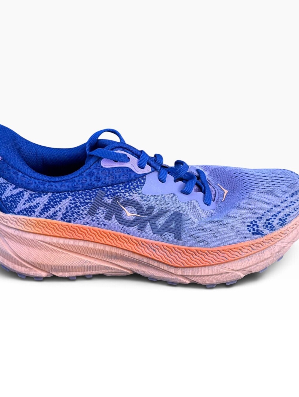 Hoka One One Challenger ATR 7 Running Shoe Size Women's 6B Purple Orange Gym